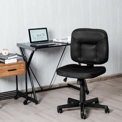 360° Rotation Low-Back Mesh Office Chair with Adjustable Height