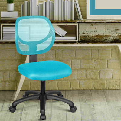 Low-back Computer Task Office Desk Chair with Swivel Casters