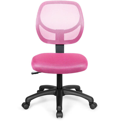 Low-back Computer Task Office Desk Chair with Swivel Casters