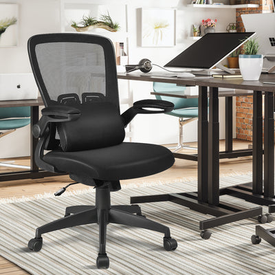 Ergonomic Desk Chair with Flip up Armrest