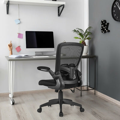 Ergonomic Desk Chair with Flip up Armrest