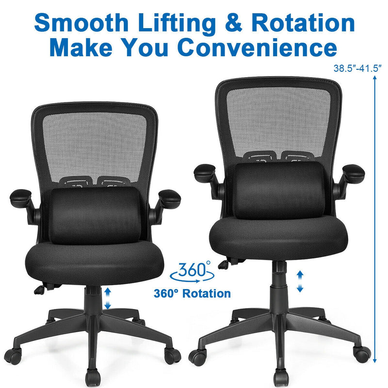 Ergonomic Desk Chair with Flip up Armrest