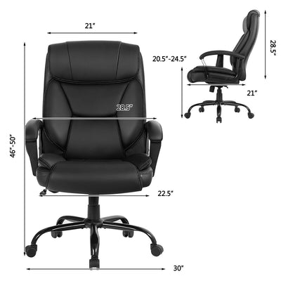 Big & Tall 500lb Massage Office Chair