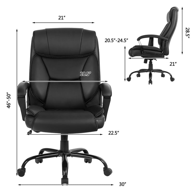 Big & Tall 500lb Massage Office Chair