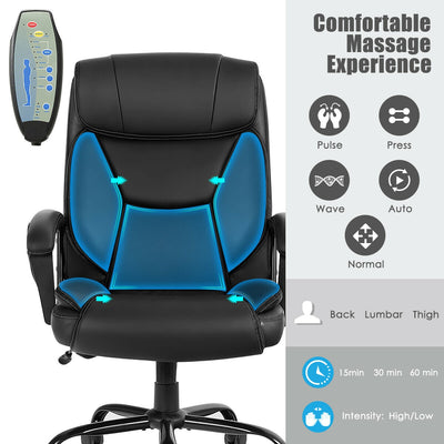 Big & Tall 500lb Massage Office Chair