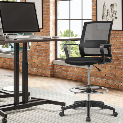 Drafting Chair Tall Office Chair with Adjustable Height