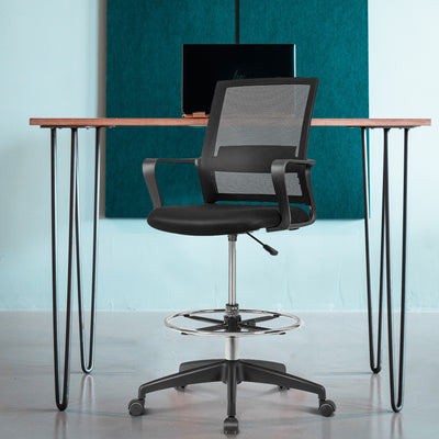 Drafting Chair Tall Office Chair with Adjustable Height