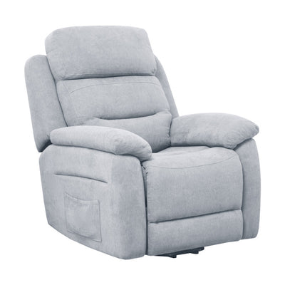 Power Lift Recliner Sofa with Side Pocket and Remote Control