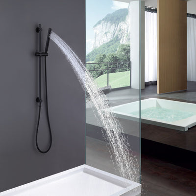 Minimalist Contemporary Multi Function Handheld Shower Head