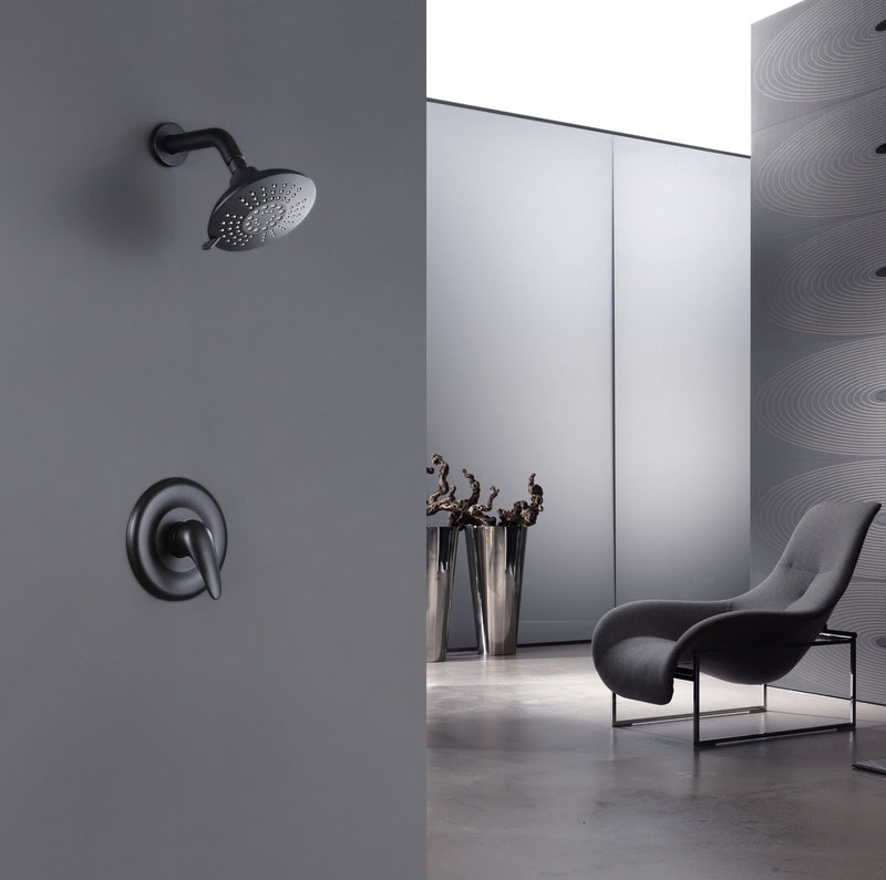 Wall Mounted Pressure-Balanced Rainfall Shower System