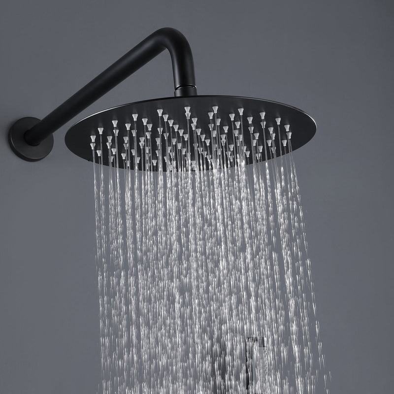 Concealed Installation Stainless Steel SPA Shower Faucet Set