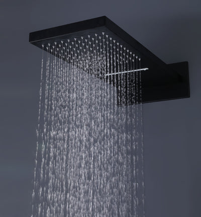 Wall Mounted Pressure Balance Complete Shower System With Embedded Box