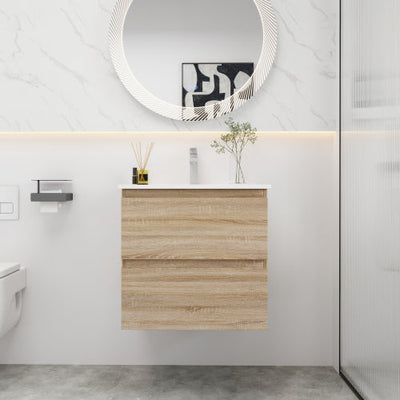 24inch Bathroom Vanity With Gel Basin Top