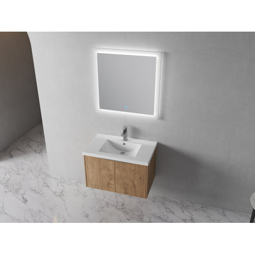 30 Inch Soft Close Doors Bathroom Vanity With Sink For Small Bathroom