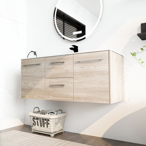 48 Inch Wall Mounted Bathroom Vanity