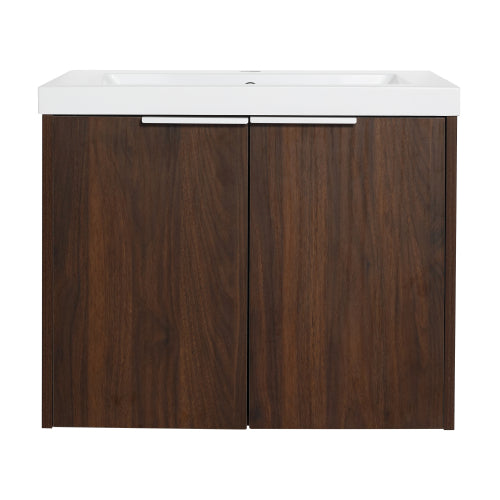 24 Inch Bathroom Cabinet With Sink,Soft Close Doors,Float Mounting Design For Small Bathroom