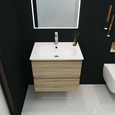 24inch Bathroom Vanity With Gel Basin Top