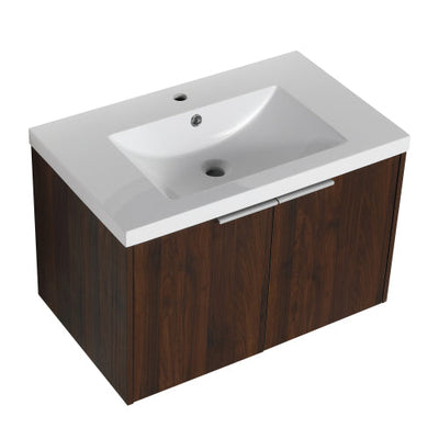 30 Inch Soft Close Doors Bathroom Vanity With Sink For Small Bathroom