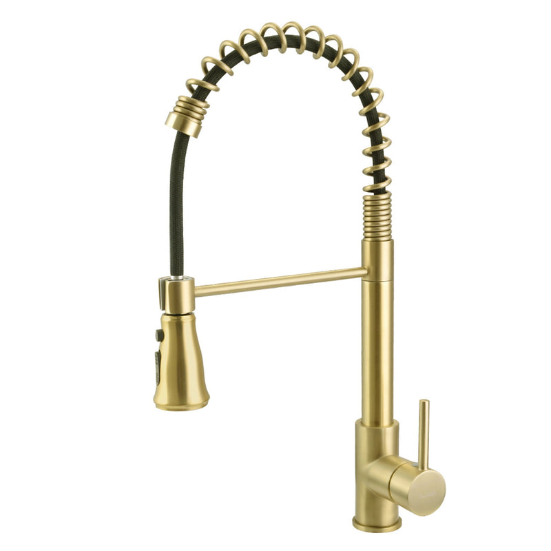 Single Handle Pull Down Sprayer Kitchen Faucet