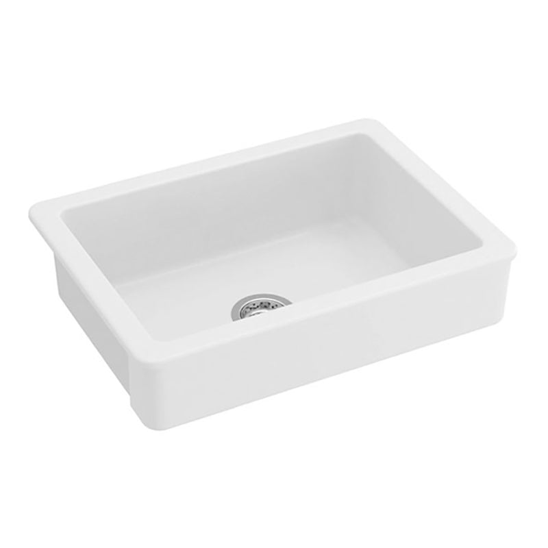 Farmhouse Front White Ceramic Kitchen Sink