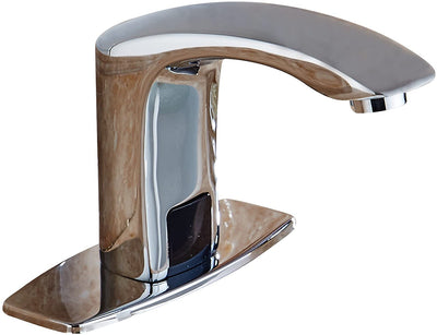 Automatic Sensor Touchless Bathroom Faucet With Deck Plate