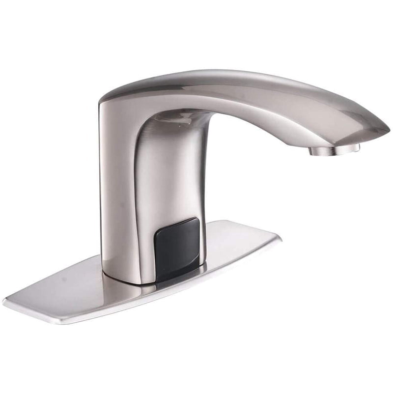 Automatic Sensor Touchless Bathroom Faucet With Deck Plate