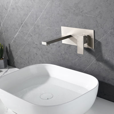 Wall Mount Faucet for Bathroom Sink or Bathtub