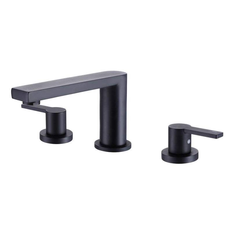 Two Handles 8 Inch Widespread Bathroom Sink Faucet