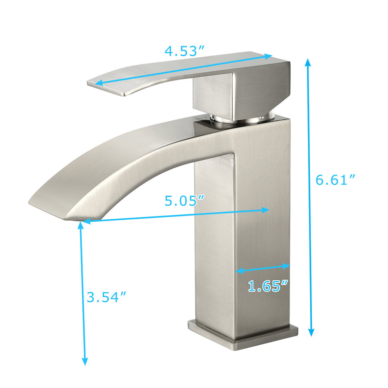 Single Hole Bathroom Faucet