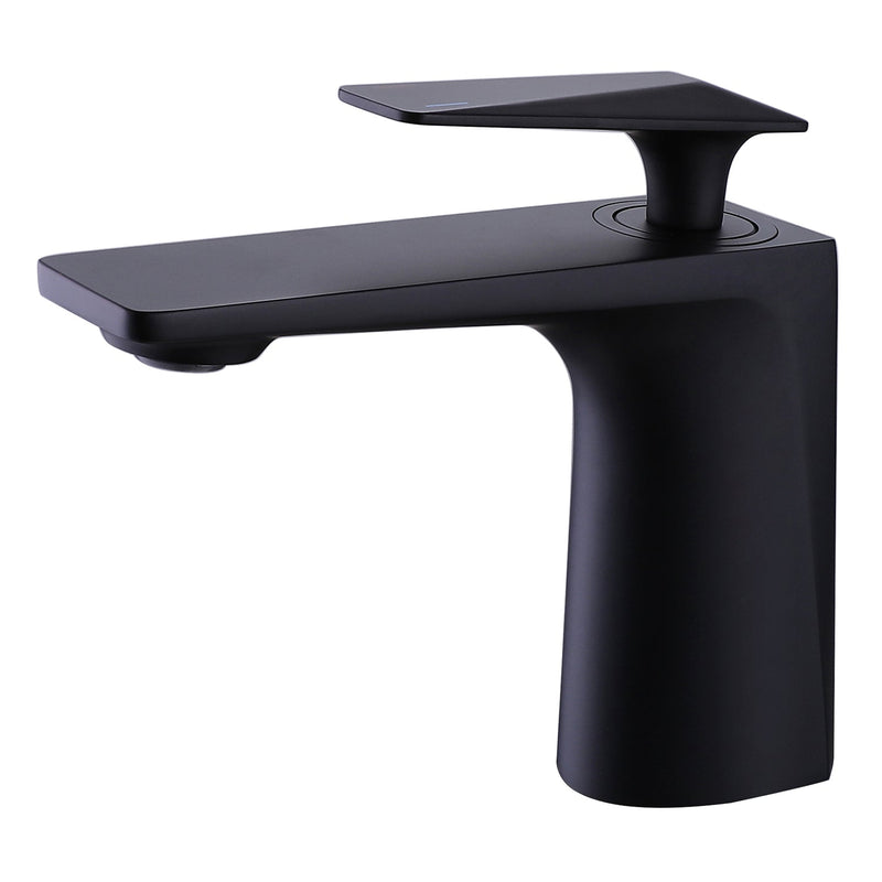 Solid Brass One-Hole Single Handle Bathroom Faucet