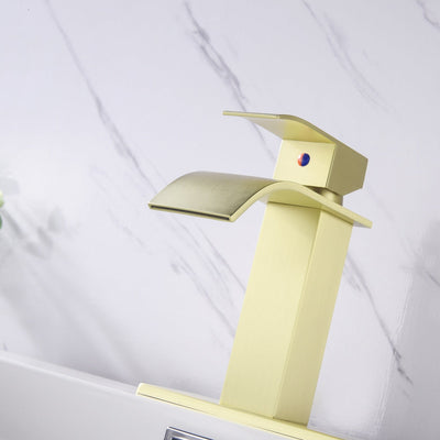 Single Handle Bathroom Vanity Sink Faucet