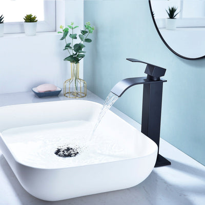 Waterfall Spout Bathroom Faucet