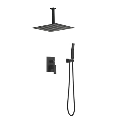 Shower Head Bathroom Luxury Rain Mixer Shower Complete Combo Set