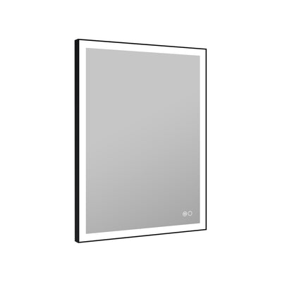 28 in. W x 36 in. H Aluminium Framed Rectangular LED Light Bathroom Vanity Mirror