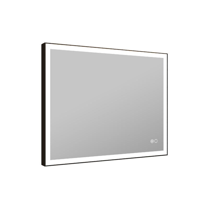 40 in. W x 32 in. H Aluminium Framed Rectangular LED Light Bathroom Vanity Mirror