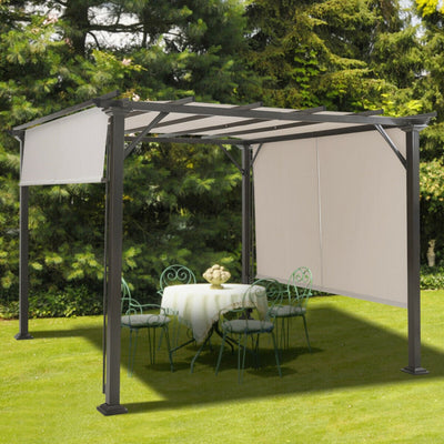 10' x 10' Metal Frame Patio Furniture Shelter