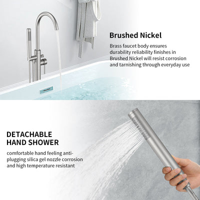 Single Handle Freestanding Bathtub Faucet