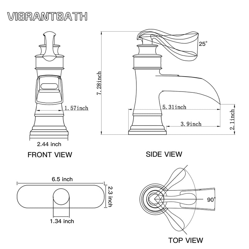 Waterfall Single Hole Single-Handle Low-Arc Bathroom Faucet With Pop-up Drain Assembly