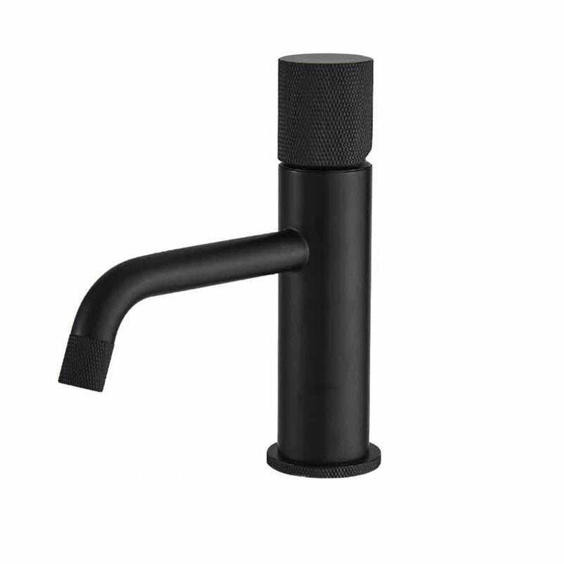 Single Handle Single Hole Low Arc Deck Mount Bathroom Faucet