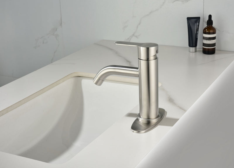 Single-Handle Single-Hole Bathroom Faucet