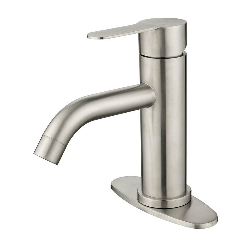 Single-Handle Single-Hole Bathroom Faucet