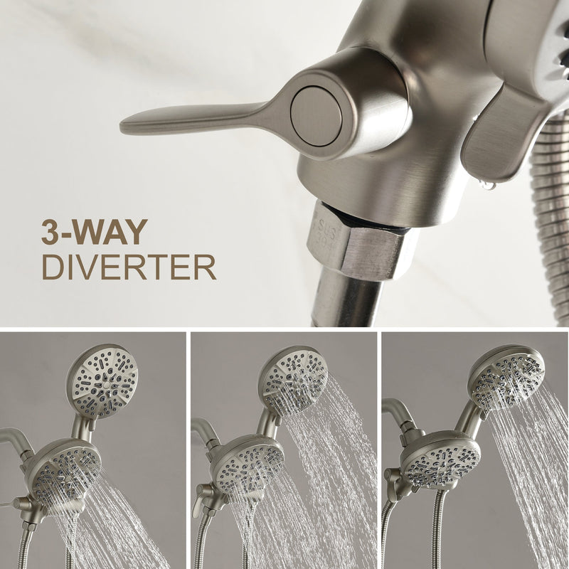 Luxurious 2-in-1 Shower Faucet set with Rough-in Valve