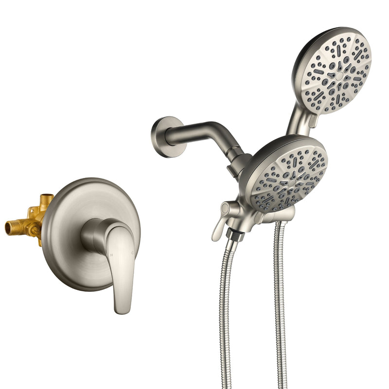 Luxurious 2-in-1 Shower Faucet set with Rough-in Valve