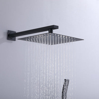 Luxurious Balanced Valve Shower System With 4 PCS Body Jets