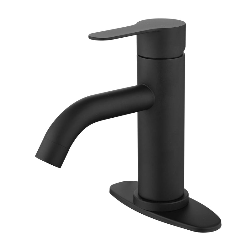 Single-Handle Single-Hole Bathroom Faucet