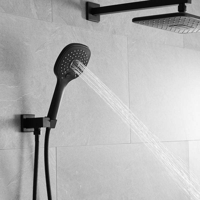 Single-Handle 2-Spray of Rain Shower Head System Shower Faucet and Handheld Shower Kit