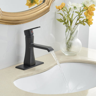 Single Hole Single-Handle Bathroom Faucet