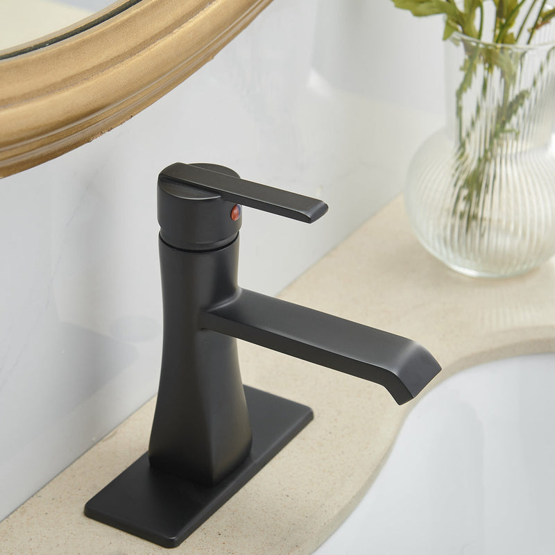 Single Hole Single-Handle Bathroom Faucet