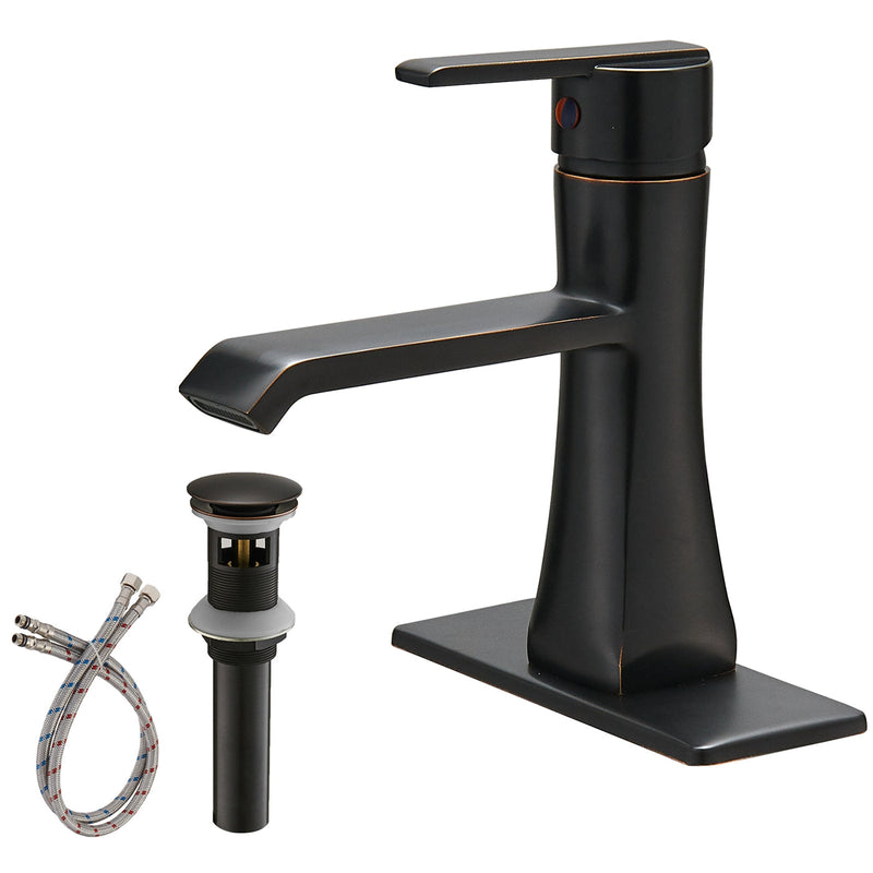 Single Hole Single-Handle Bathroom Faucet