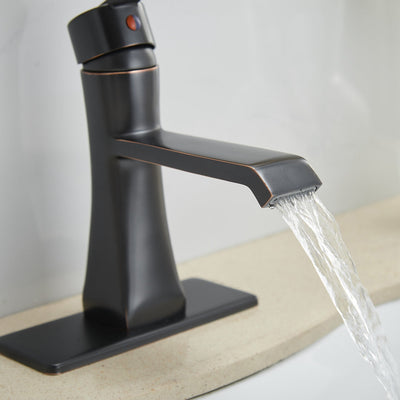 Single Hole Single-Handle Bathroom Faucet